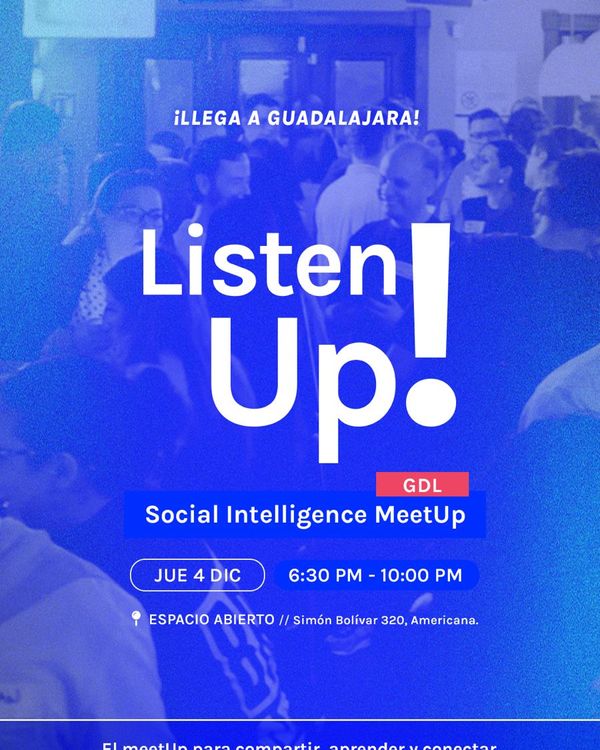 Portada de ListenUp! 4.0 Guadalajara